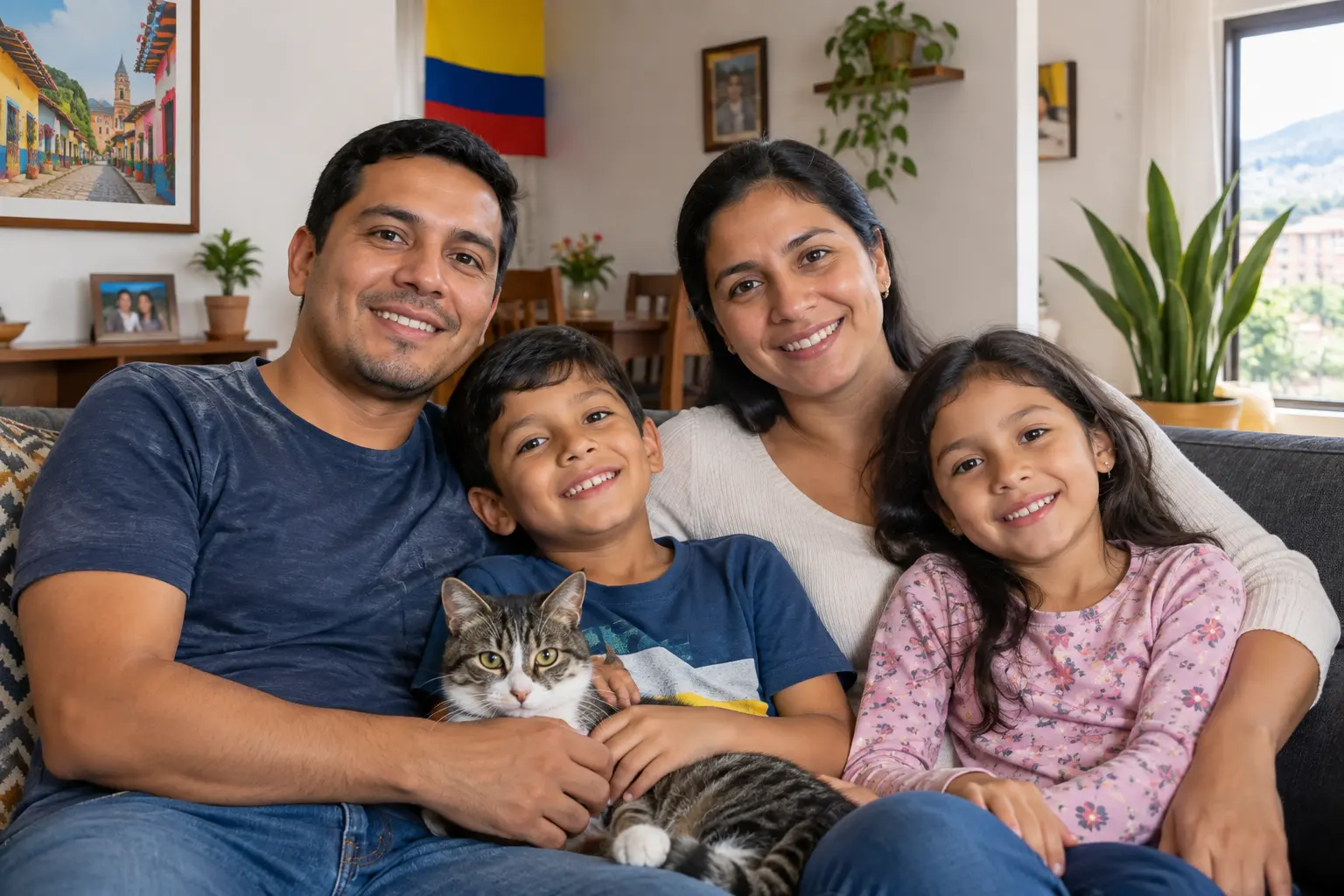 Familia feliz - Asesoría en Derecho de Familia en Cali